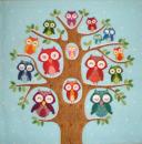 033 Eulen - 3-lagig (blau) - Ti-Flair